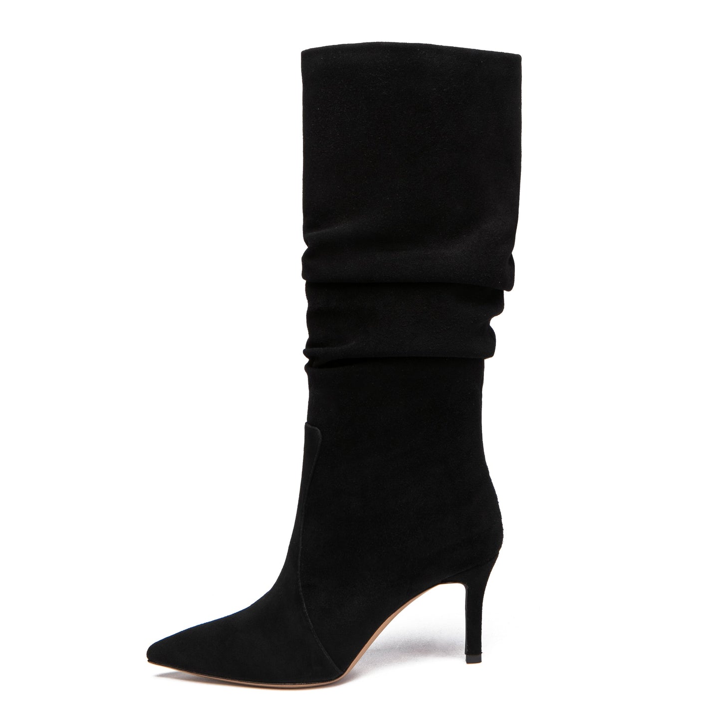 AVELA BLACK SUEDE