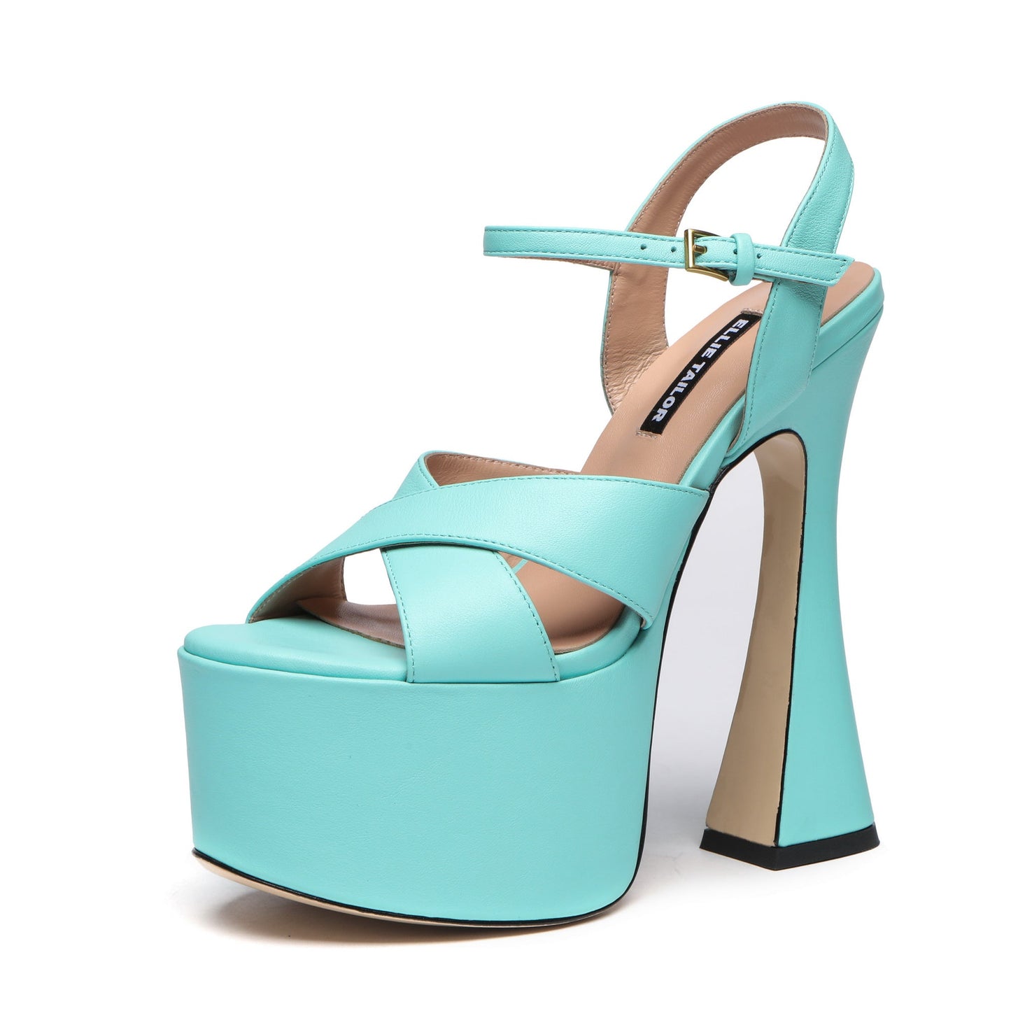 ARIANNA RIVER AQUA LEATHER