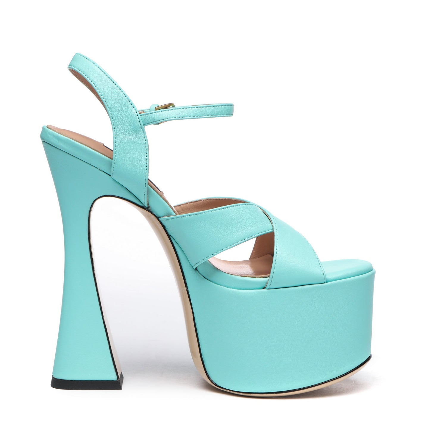 ARIANNA RIVER AQUA LEATHER