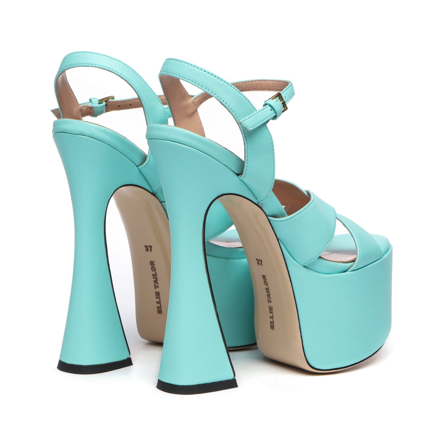 ARIANNA RIVER AQUA LEATHER