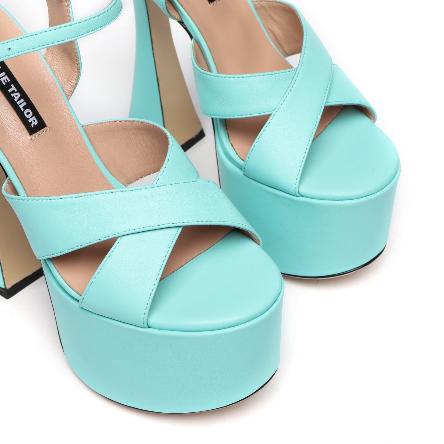 ARIANNA RIVER AQUA LEATHER