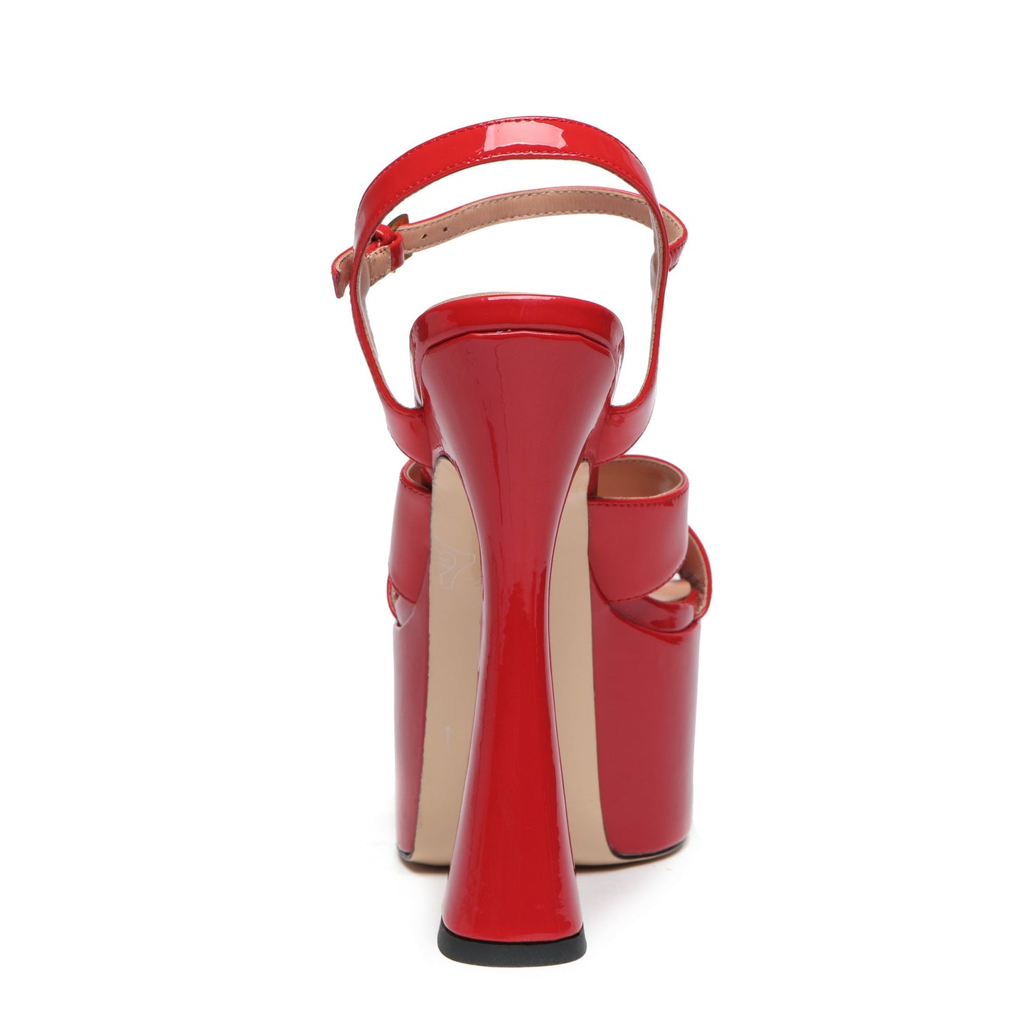 ARIANNA RED SHINY LEATHER