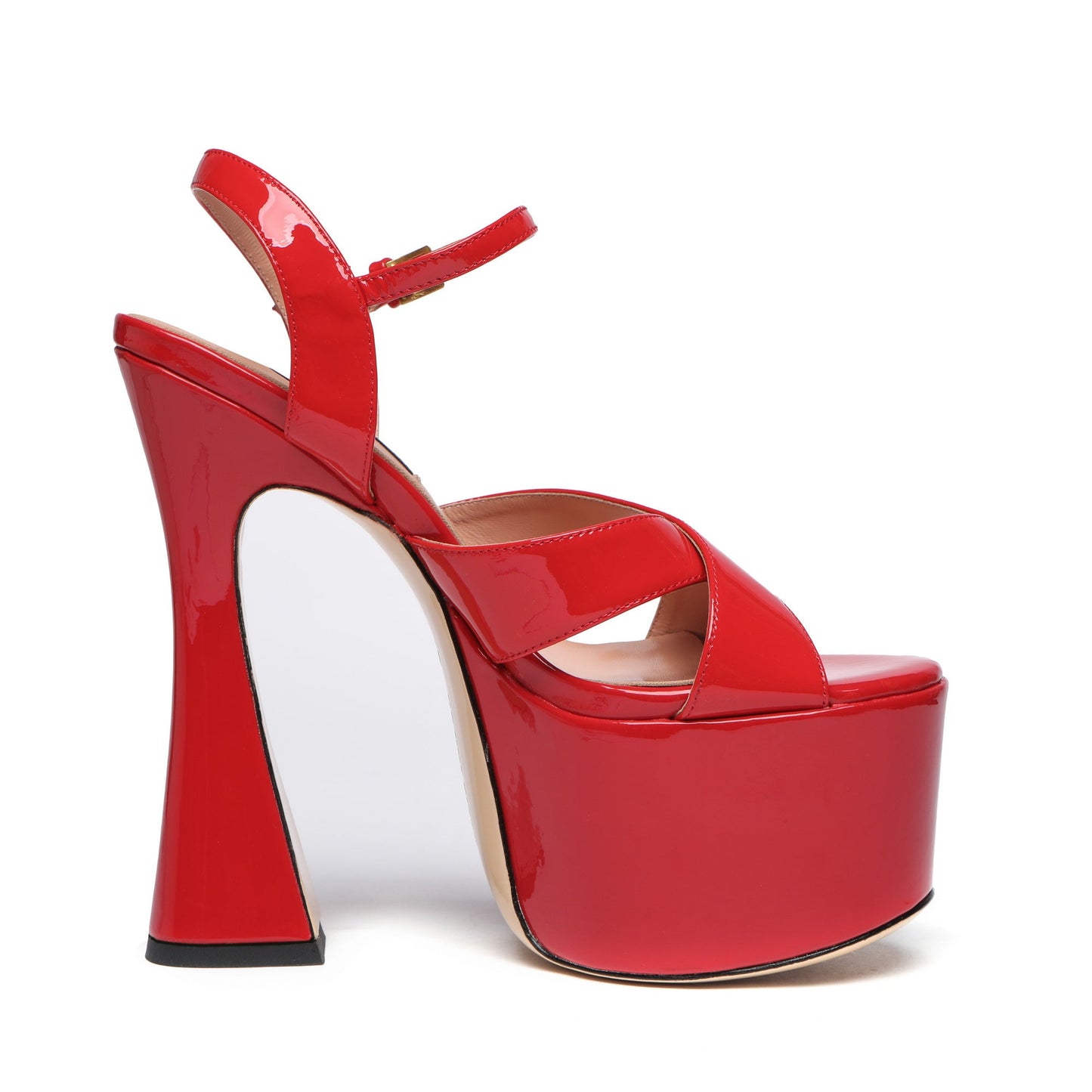 ARIANNA RED SHINY LEATHER