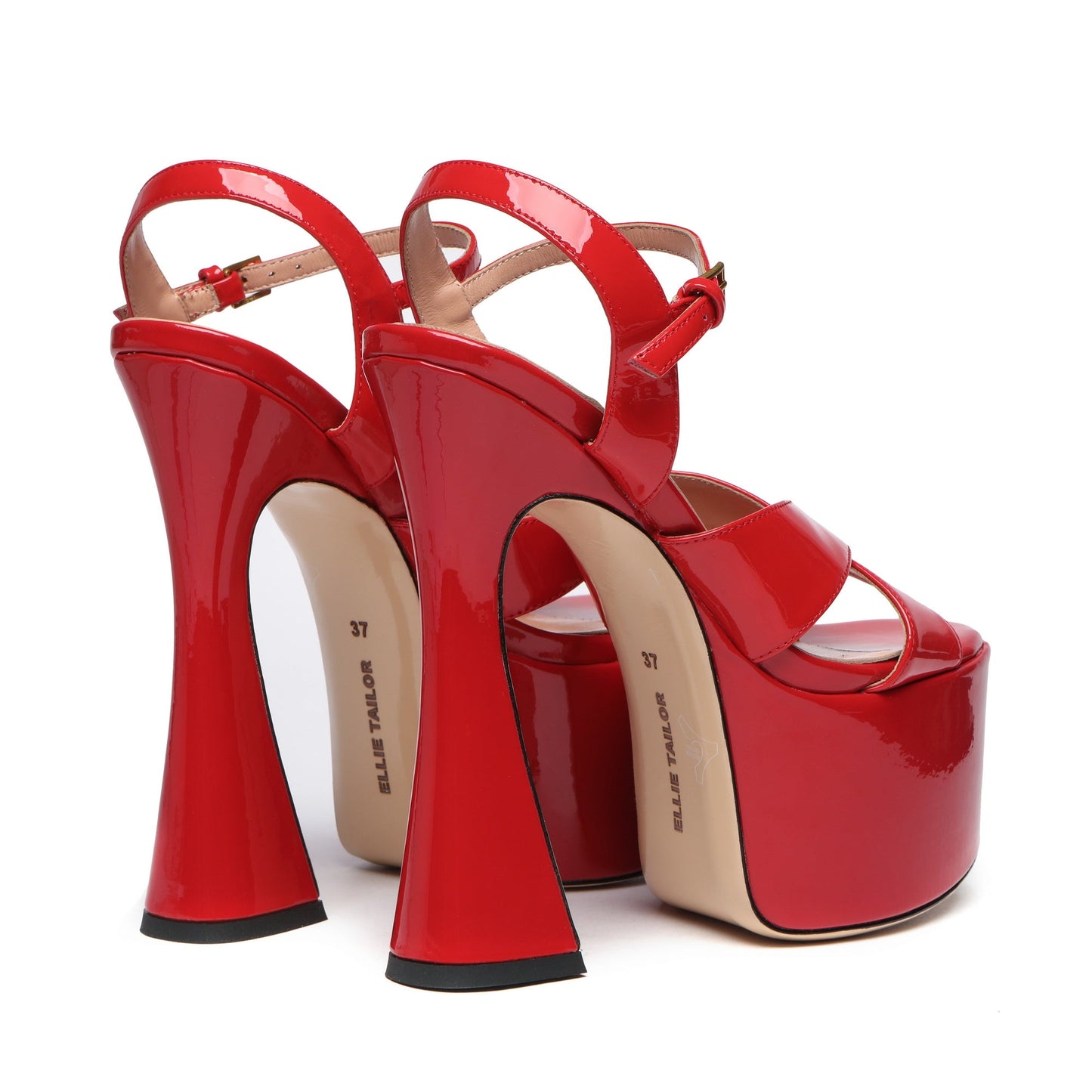 ARIANNA RED SHINY LEATHER