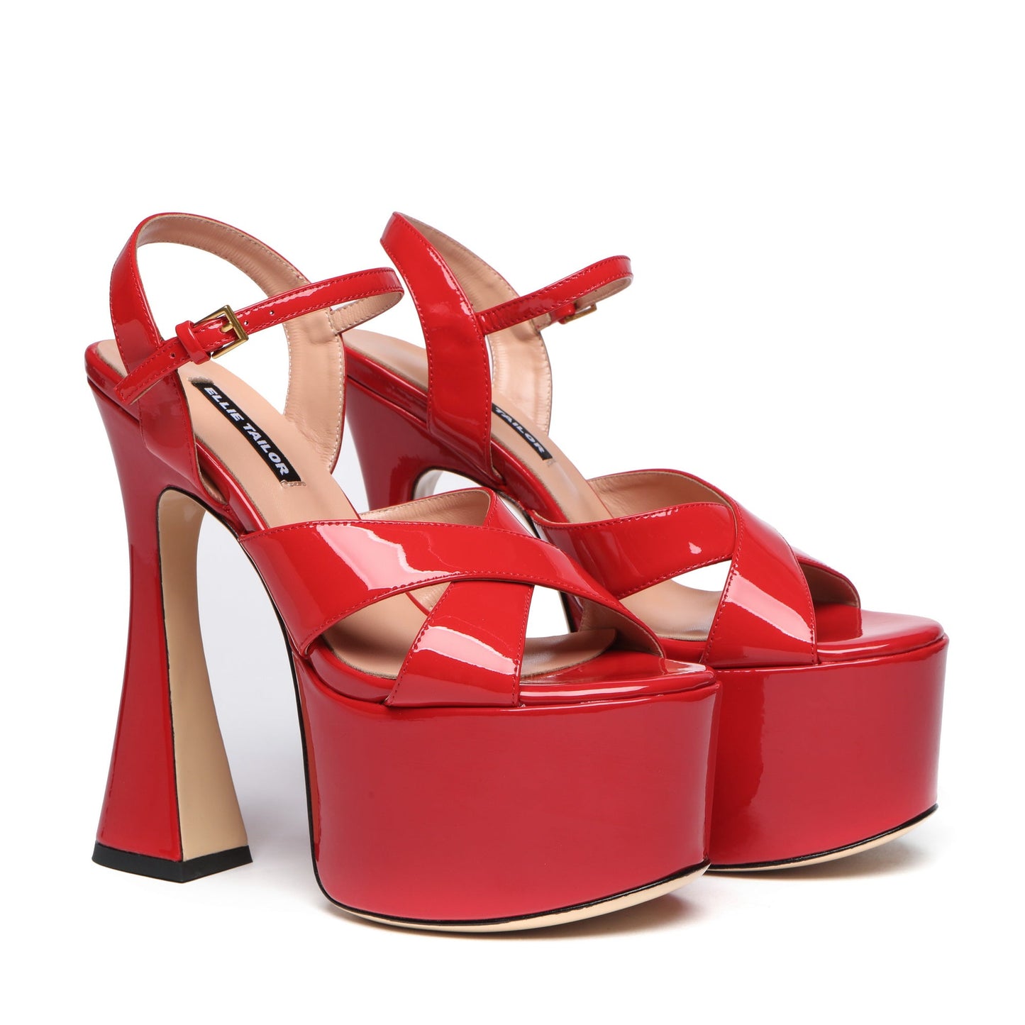 ARIANNA RED SHINY LEATHER