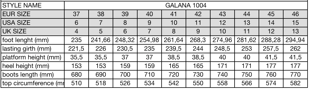 GALANA 1004 RED SHINY