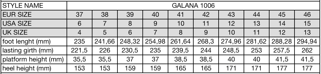 GALANA 1006 RED SHINY