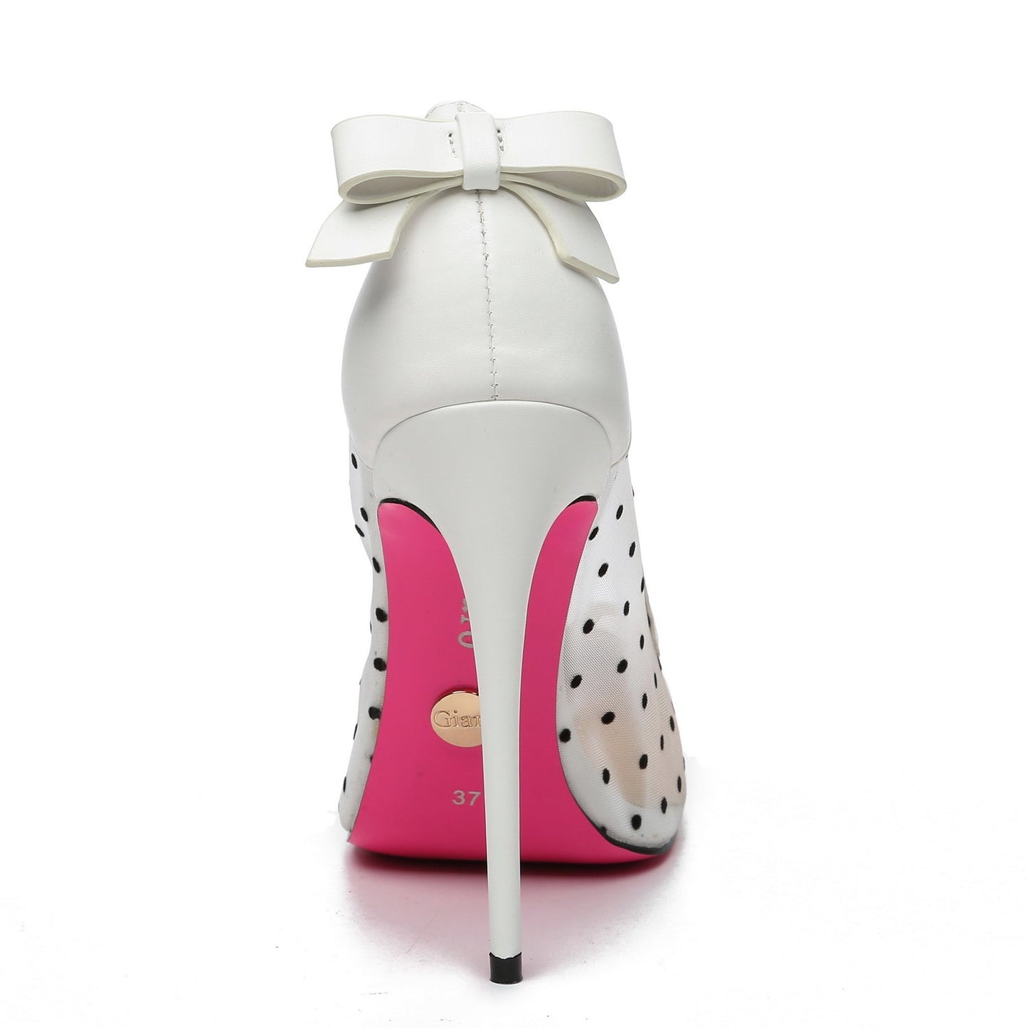 VIVIANNE WHITE MESH PU