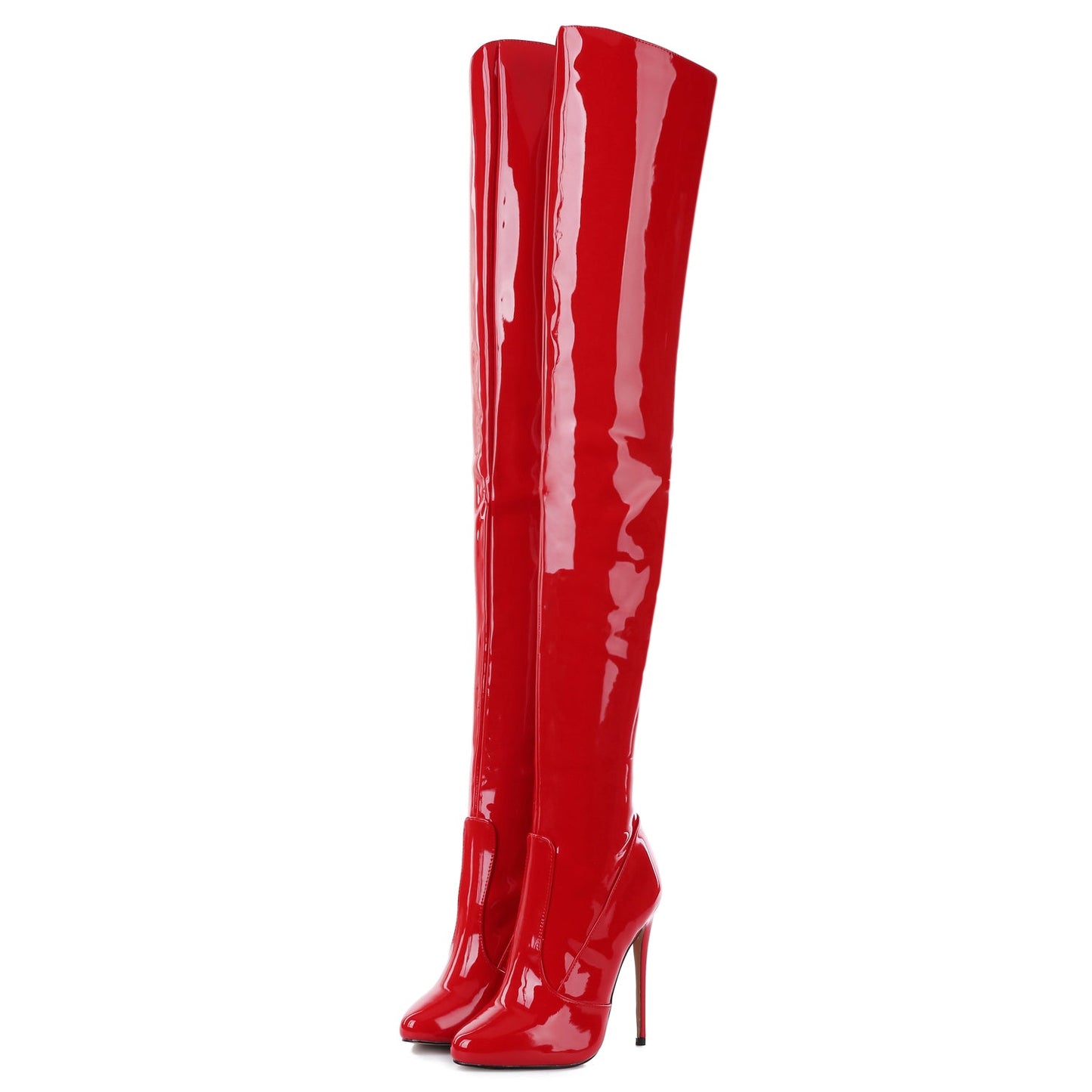 BELINDA RED SHINY
