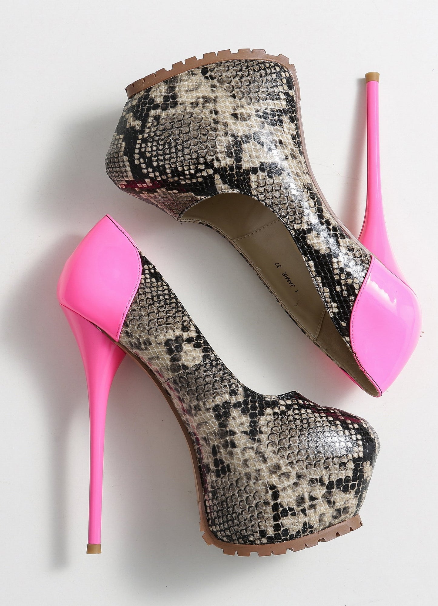 JAMIE SNAKE FUCHSIA