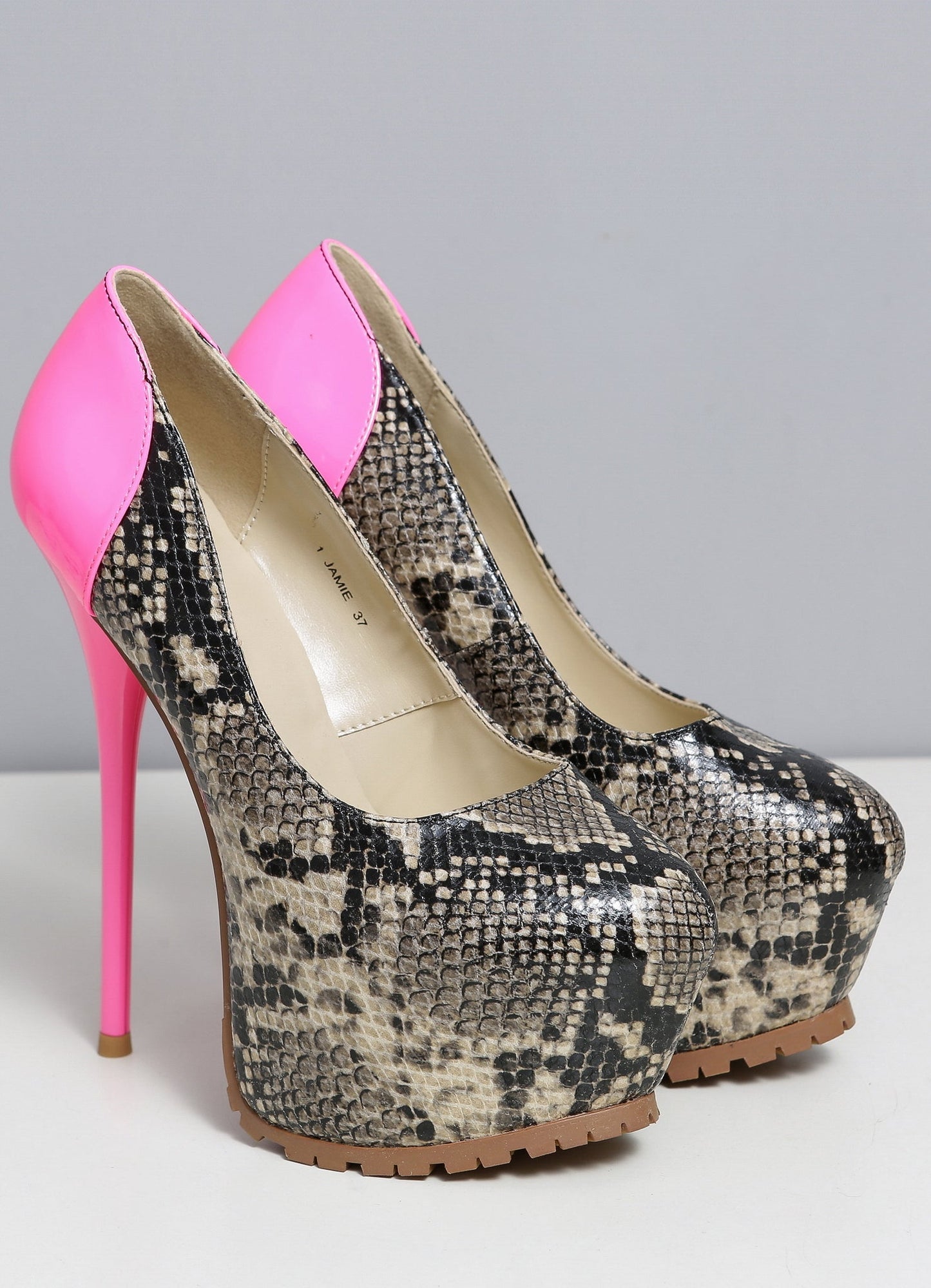 JAMIE SNAKE FUCHSIA