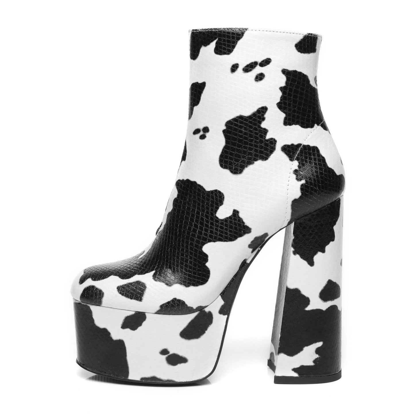 ANTONIA COW BLACK WHITE