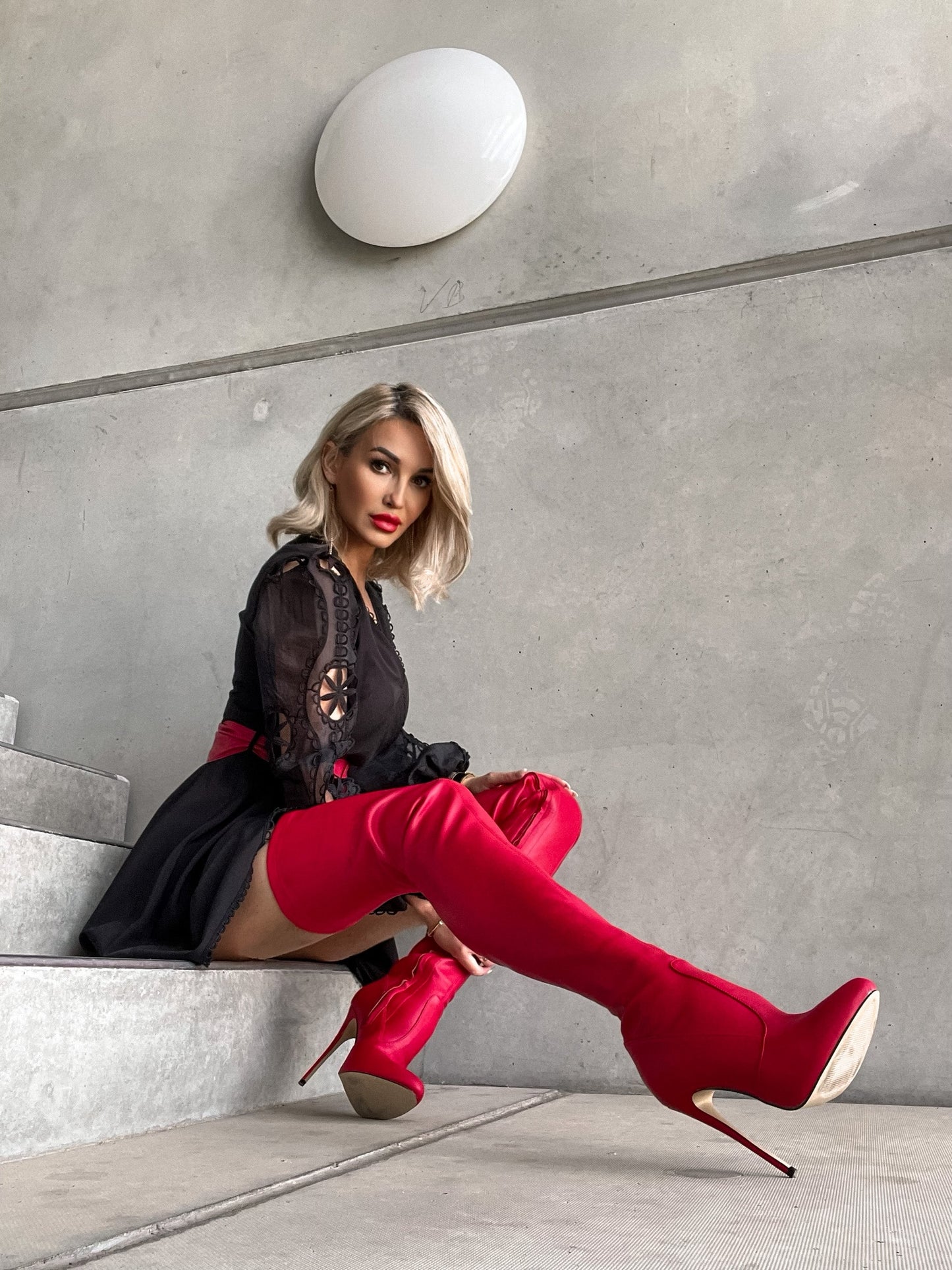 BELINDA RED MATTE