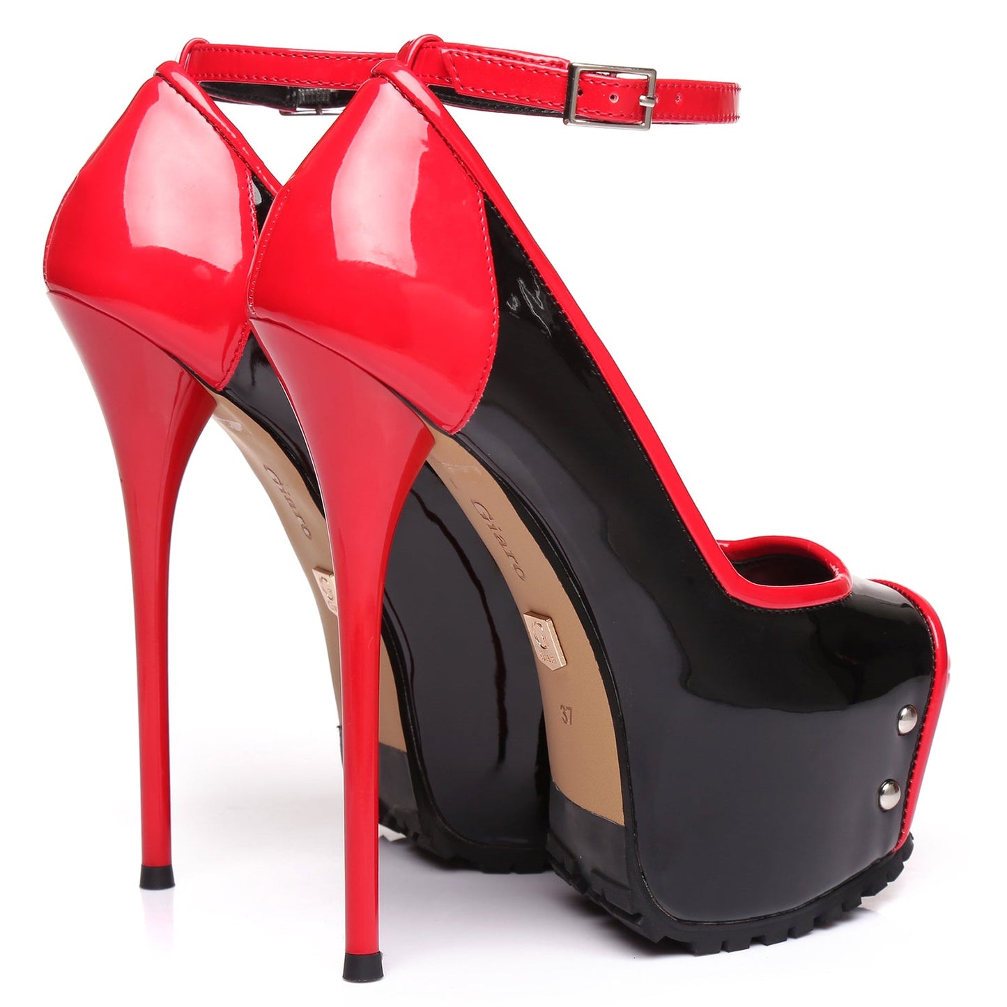 MADISON BLACK RED SHINY