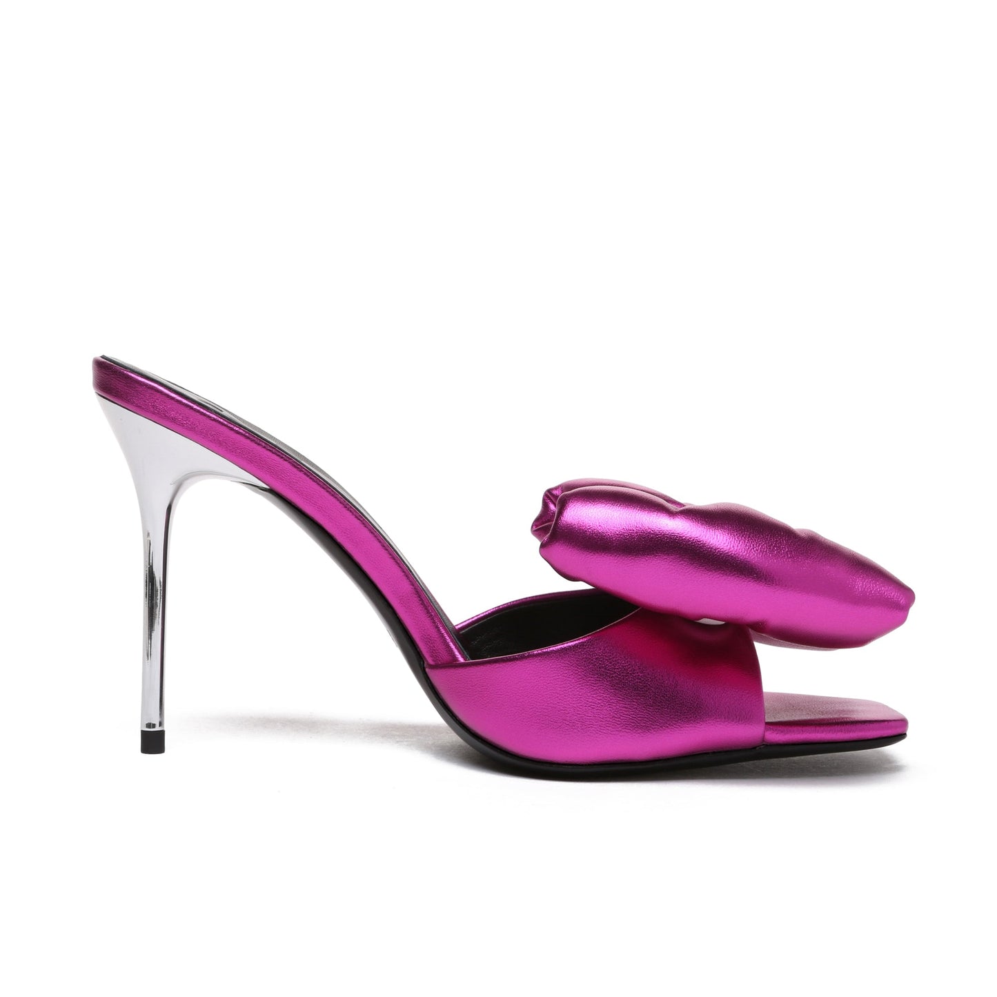 LOVELLA - FUCHSIA METALLIC LEATHER