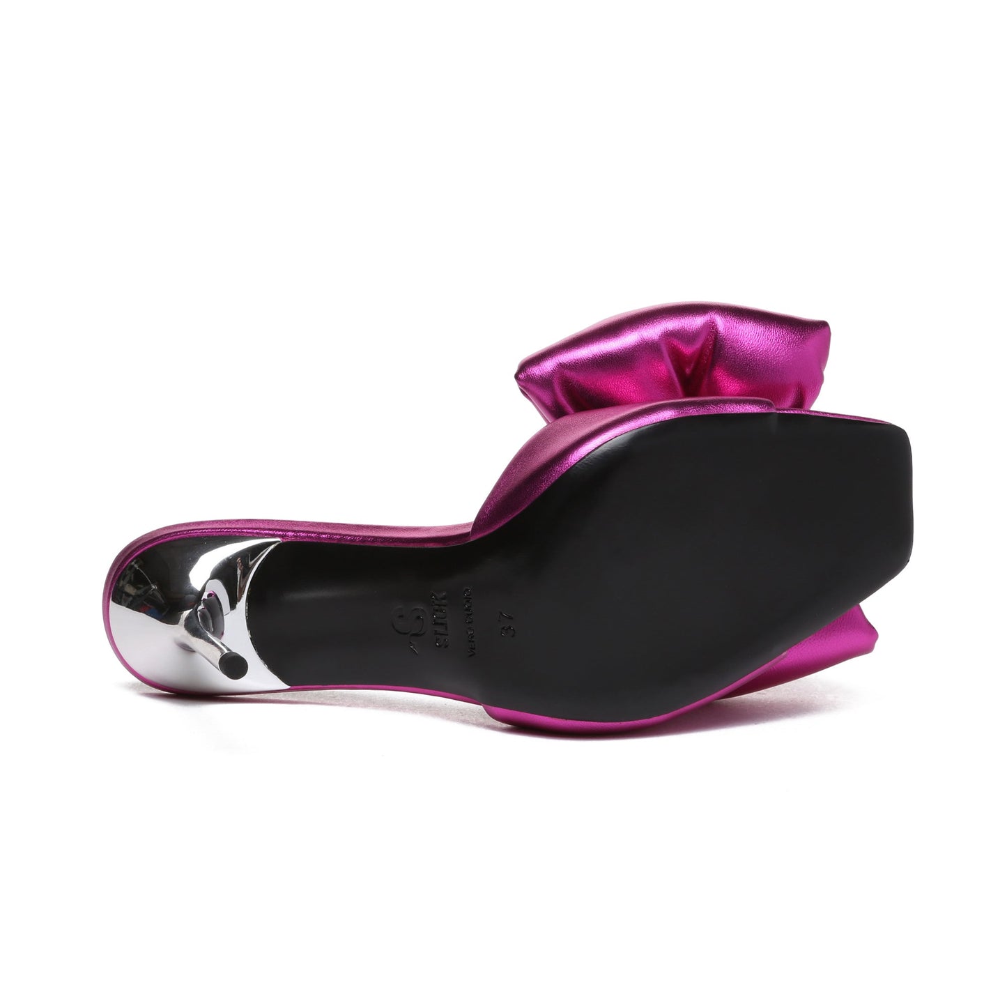 LOVELLA - FUCHSIA METALLIC LEATHER