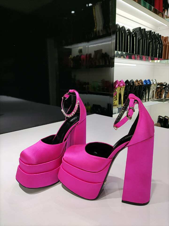 VINA NEON FUCHSIA SATIN
