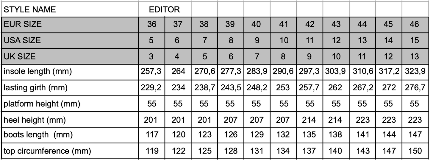 EDITOR BLACK MATTE