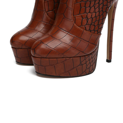 STACKSTAND BROWN CROCK
