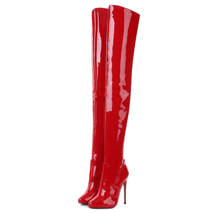 BELINDA RED SHINY