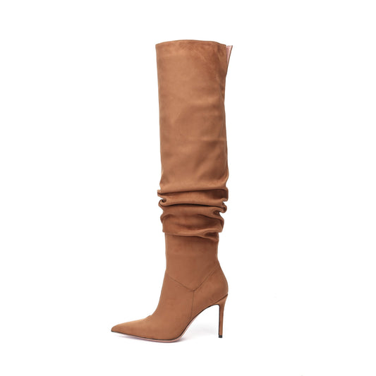 ARHAMA CAMEL SUEDE