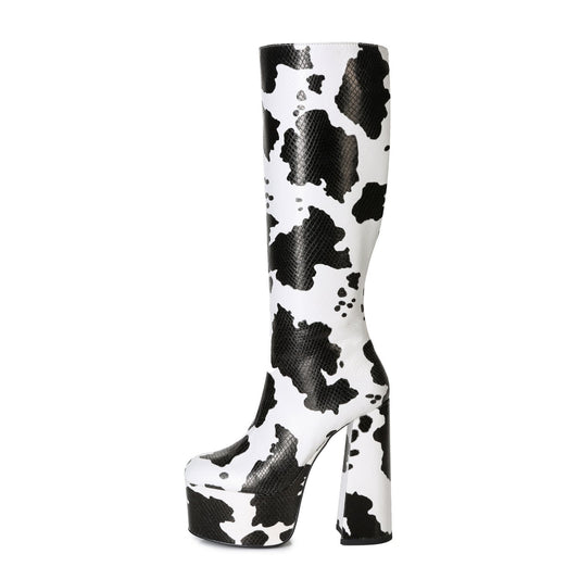 EMMY COW BLACK WHITE