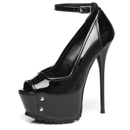 MADISON BLACK SHINY