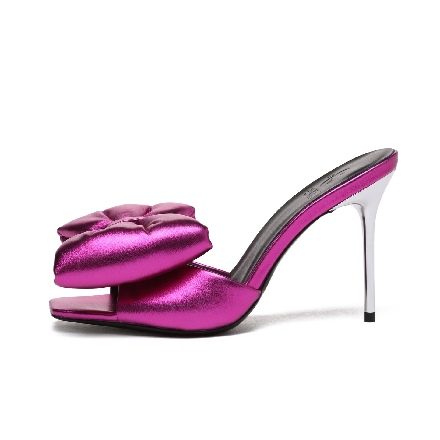 LOVELLA - FUCHSIA METALLIC LEATHER