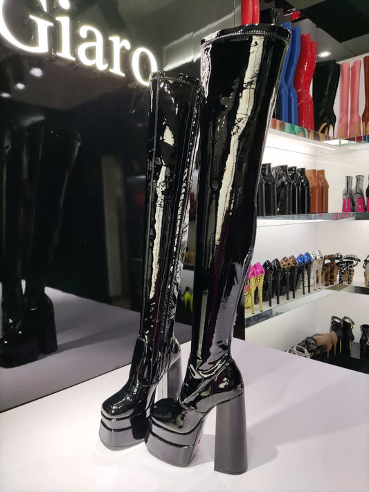 VELINA BLACK SHINY